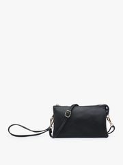 Riley Crossbody/Wristlet: Brown