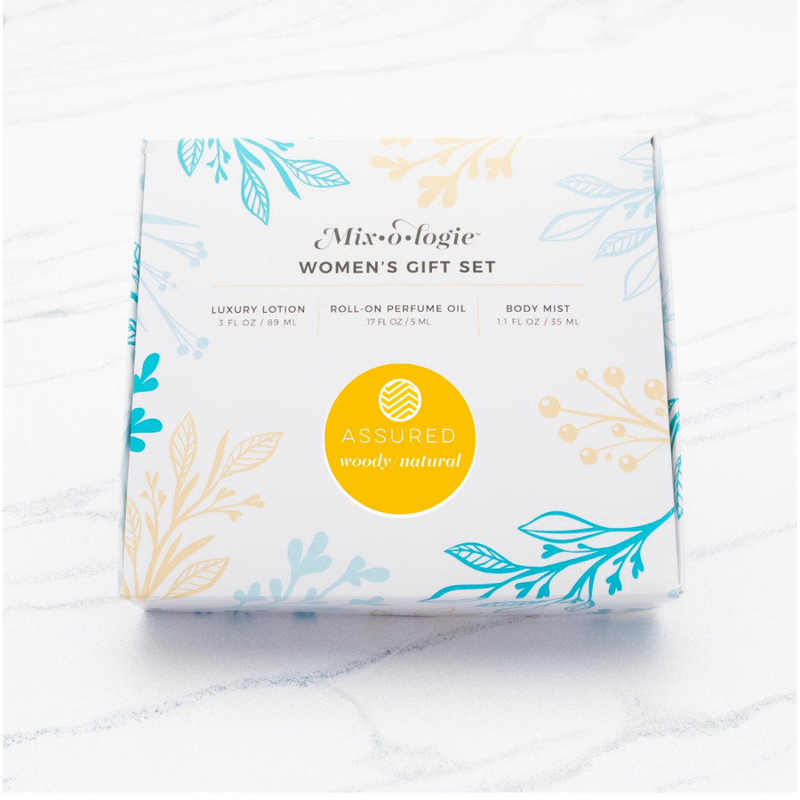 Women's Gift Set Trio Box: Free (ocean mist)