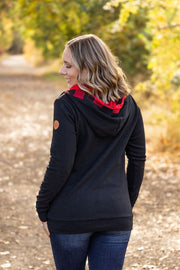 IN STOCK Avery Accent HalfZip Hoodie - Buffalo Plaid FINAL SALE