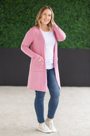 IN STOCK Classic Cardigan - Rose