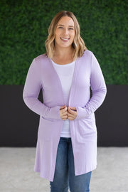 IN STOCK Classic Cardigan - Lavender