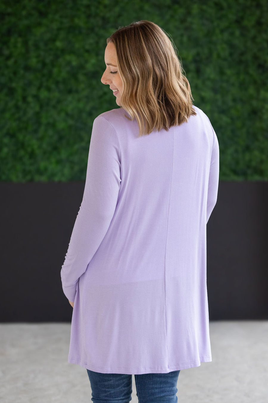 IN STOCK Classic Cardigan - Lavender