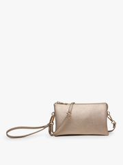 Riley Crossbody/Wristlet: Brown