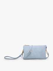 Riley Crossbody/Wristlet: Purple