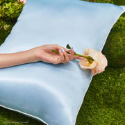 Kitsch x Bridgerton Satin Pillowcase / Toile De Blue