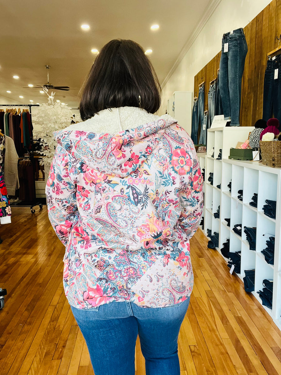 Vintage Paisley Cozy Jacket