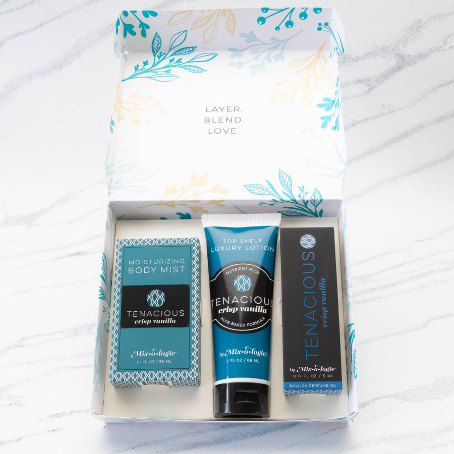 Women's Gift Set Trio Box: Free (ocean mist)