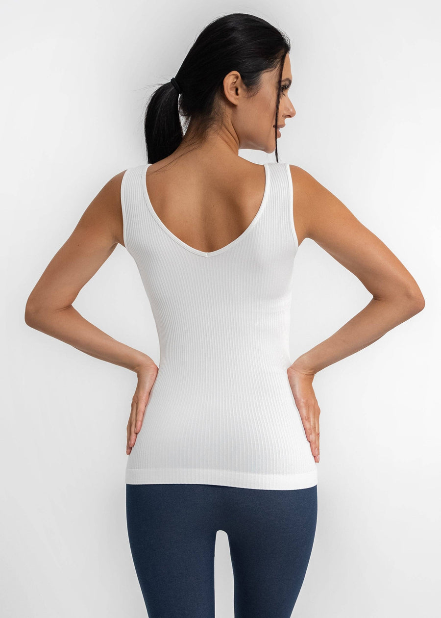 Ribbed Reversible Tank- Regular