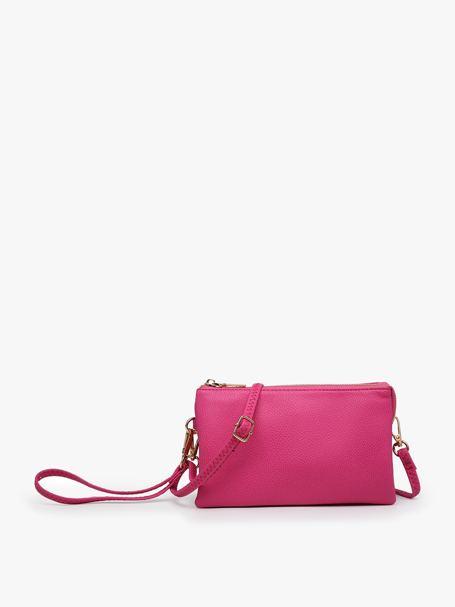 Riley Crossbody/Wristlet: Purple