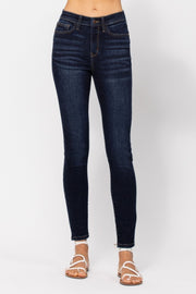 Dark Wash High Rise Skinny