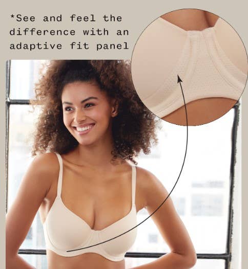 Versafit Breathable T-Shirt Bra - Bare