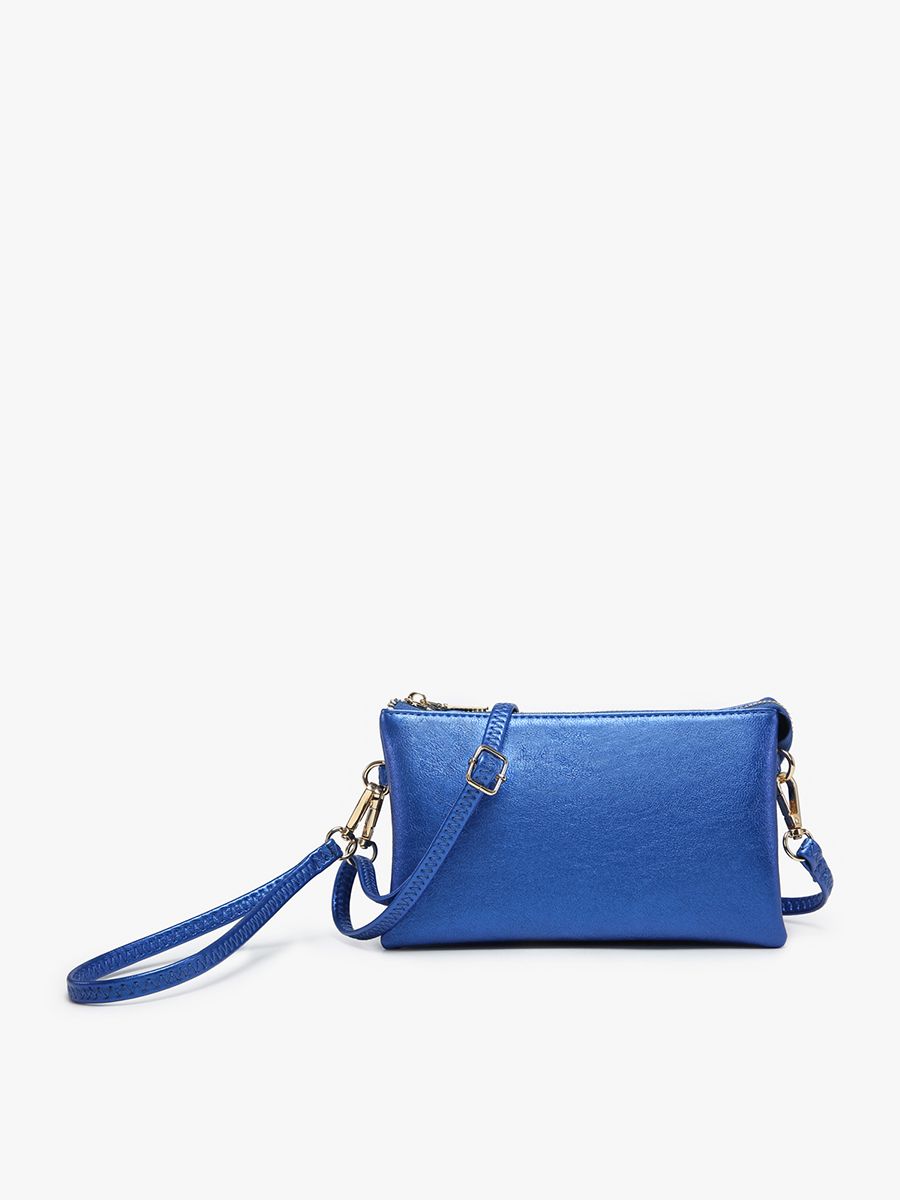 Riley Crossbody/Wristlet: Sapphire Purple