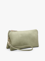 Riley Crossbody/Wristlet: Camel