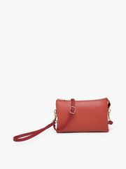 Riley Crossbody/Wristlet: Camel