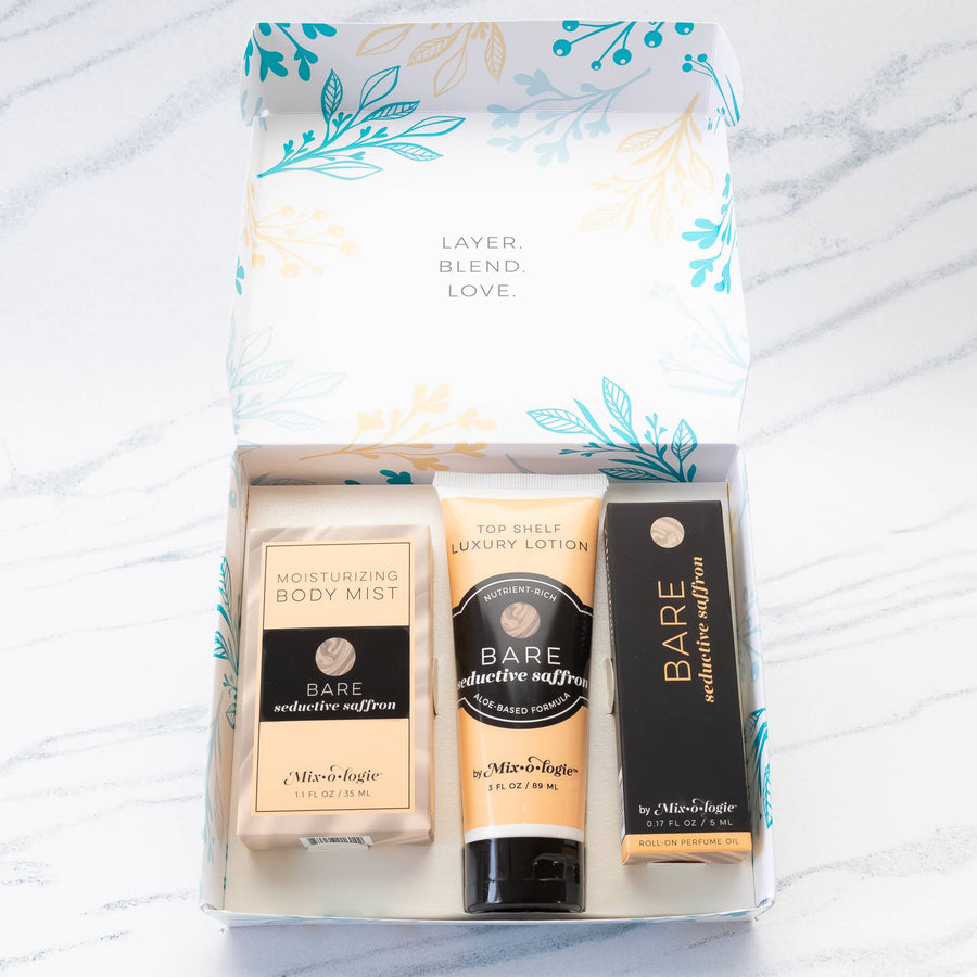 Women's Gift Set Trio Box: Free (ocean mist)