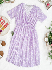 IN STOCK Tinley Dress - Lavender Petal Floral