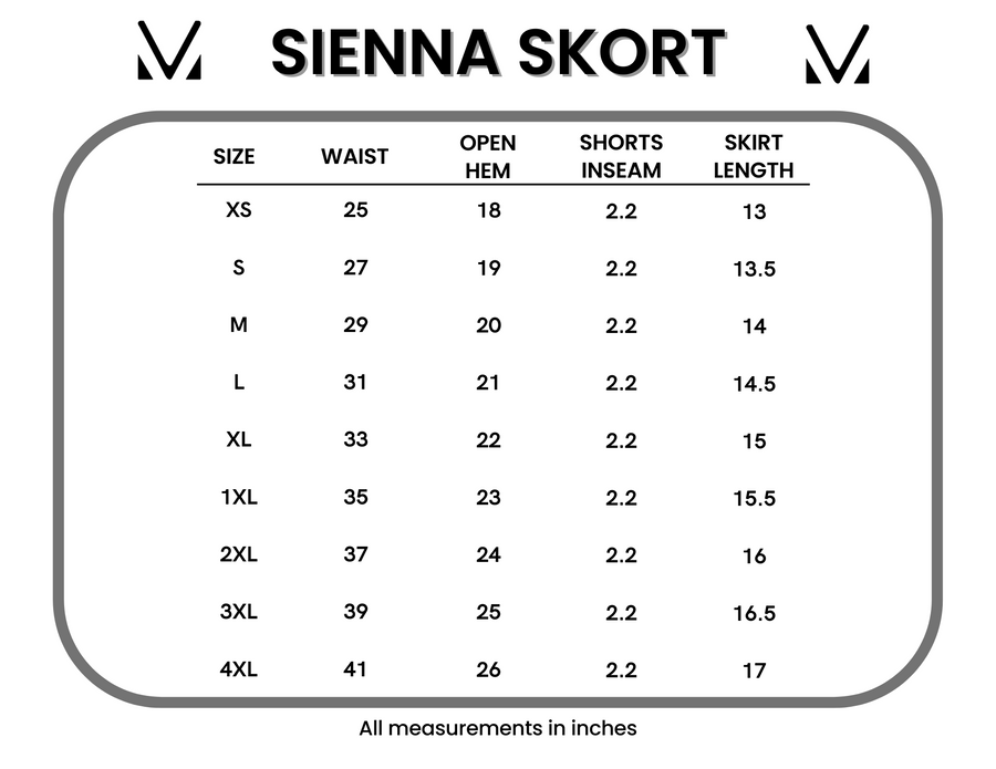IN STOCK Women's Sienna Skort | Black