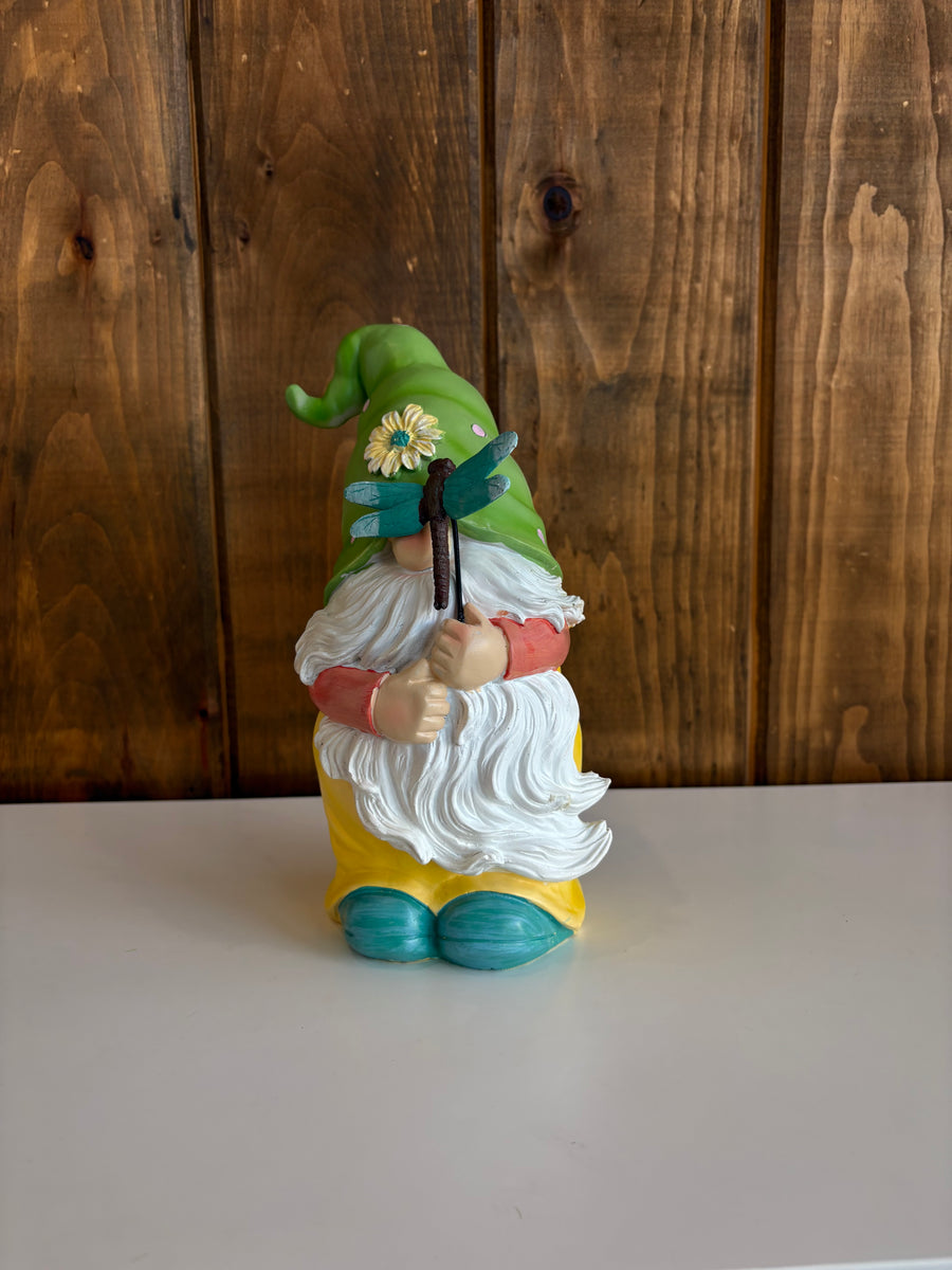 Dragonfly Holder Gnome