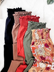 IN STOCK Presley Palazzo Pants - Coffee FINAL SALE