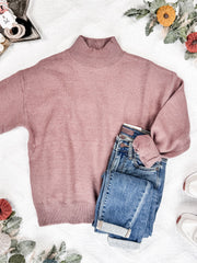 IN STOCK Molly Sweater - Mauve