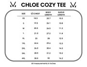 Chloe Cozy Tee - Orange