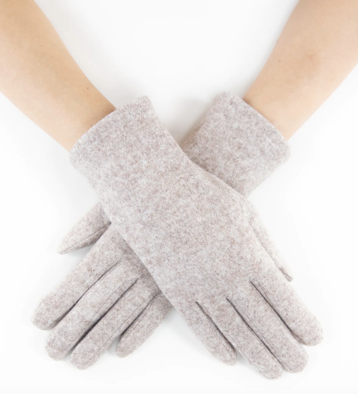 Two Tone Pastel Gloves