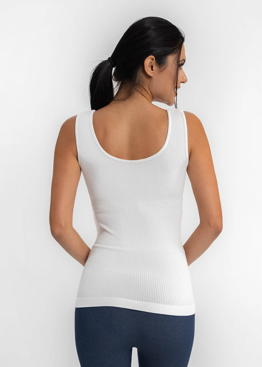 Ribbed Reversible Tank- Regular