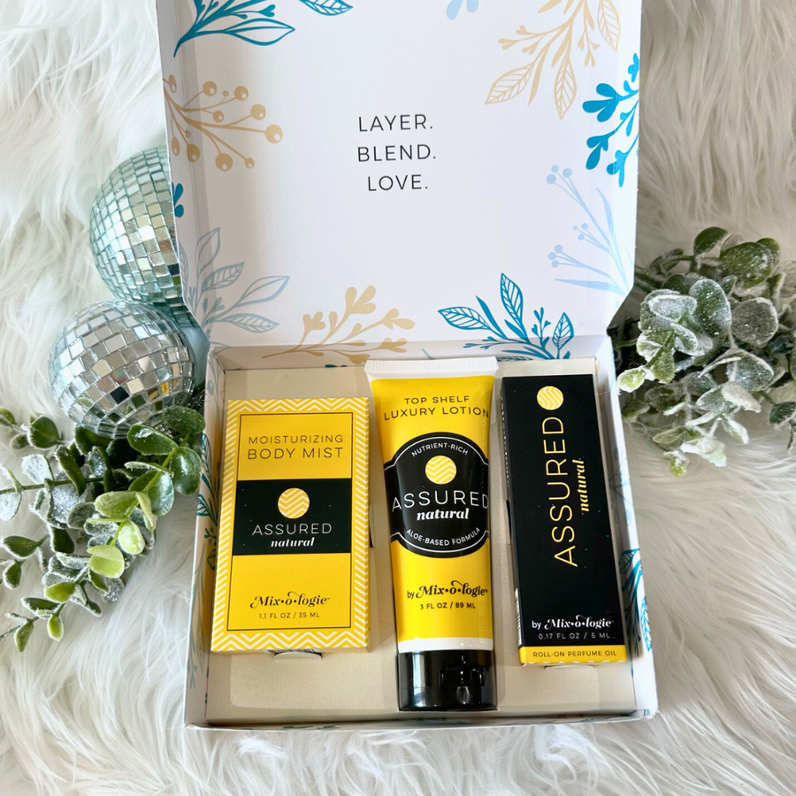 Women's Gift Set Trio Box: Free (ocean mist)