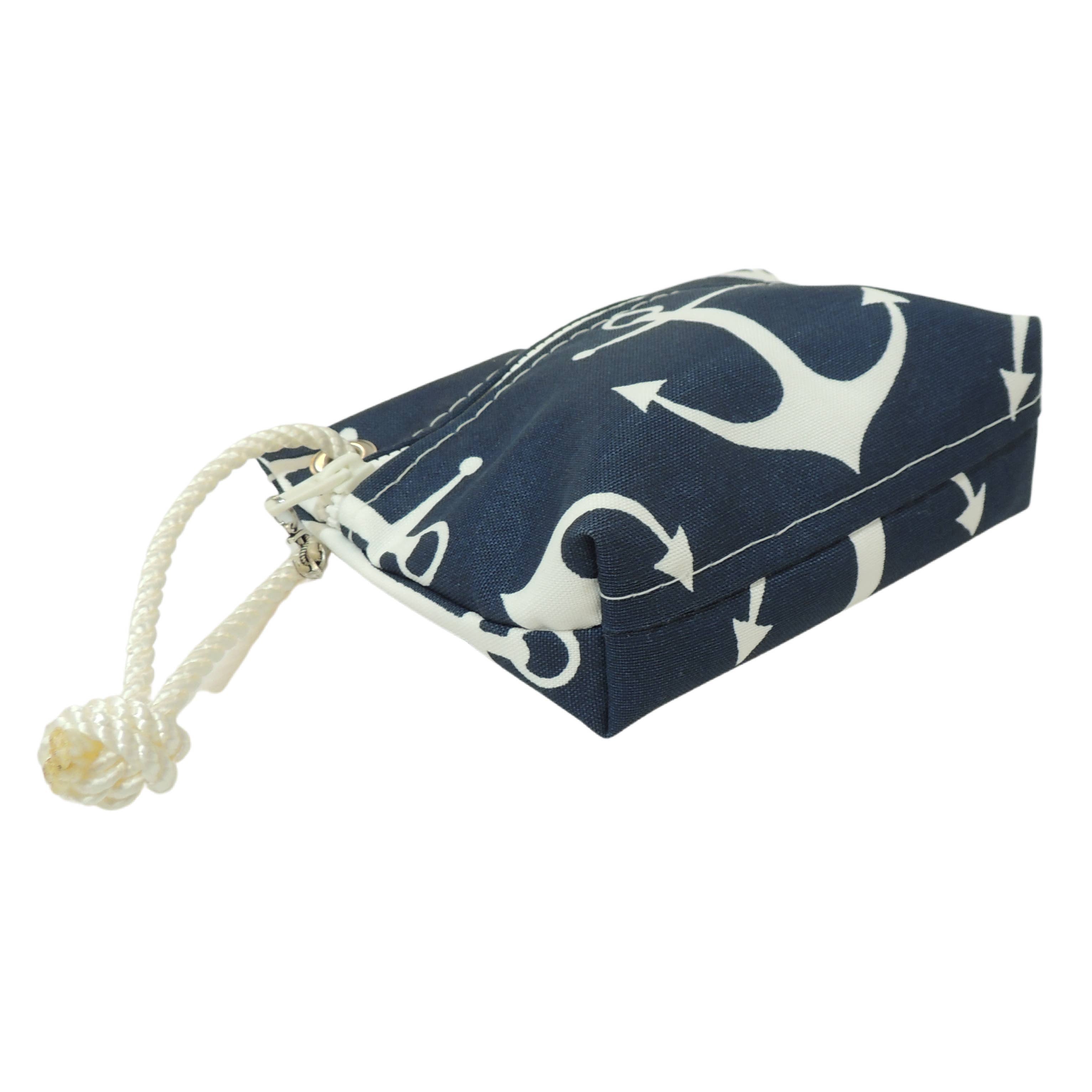 Wristlet, New Anchors on Navy