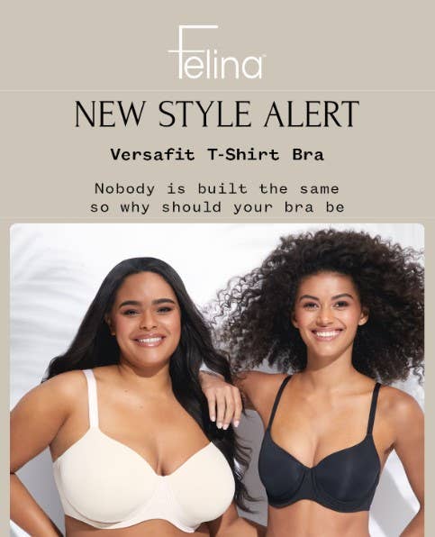 Versafit Breathable T-Shirt Bra - Bare