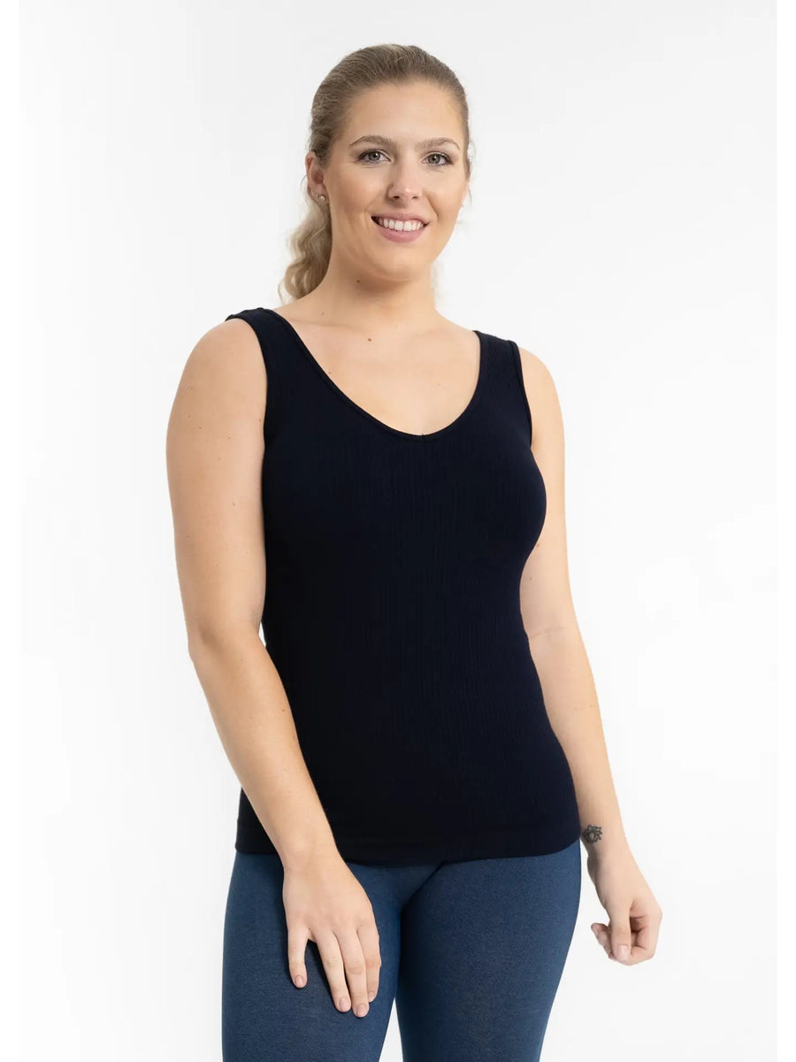 Ribbed Reversible Tank- Regular