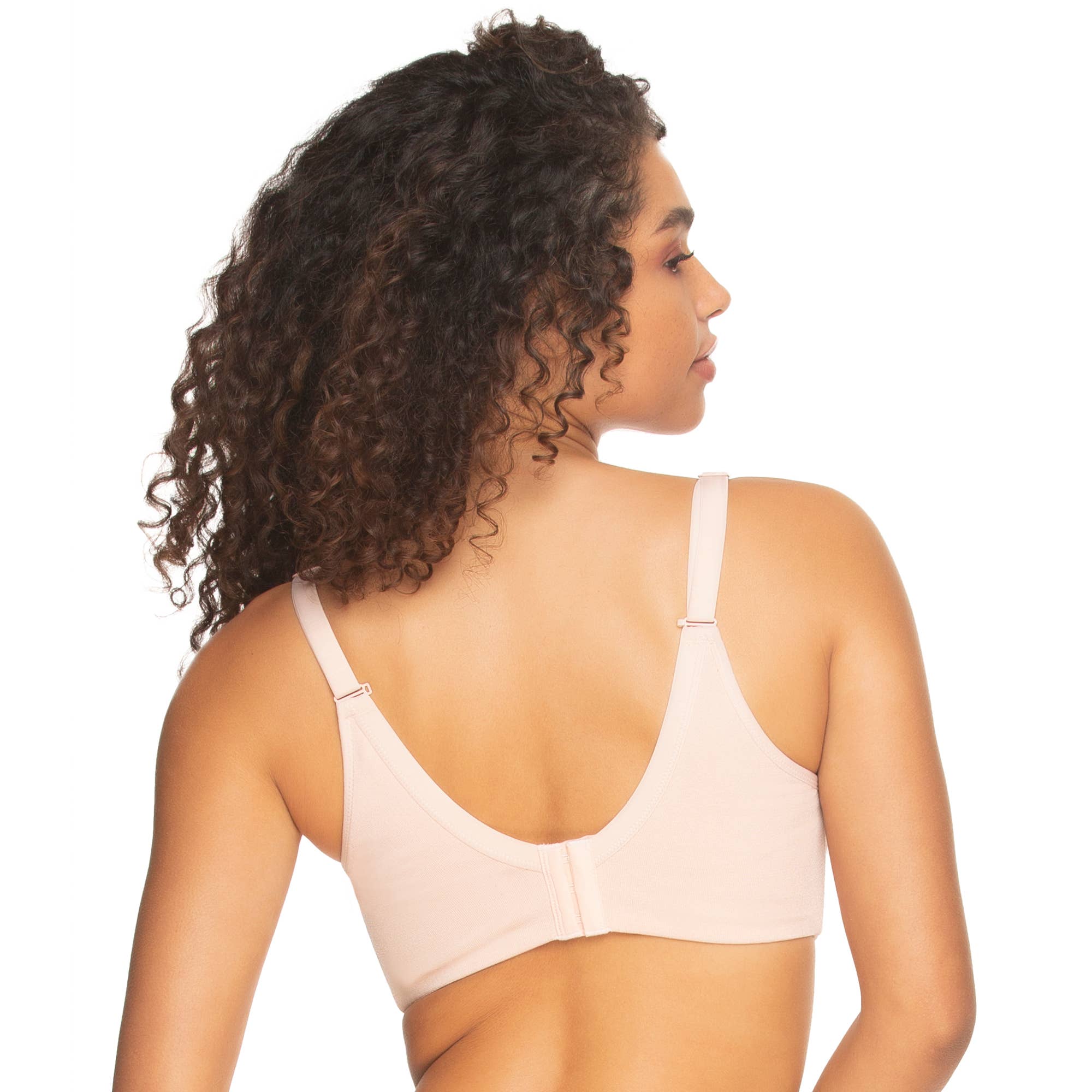 Body Smooth Flexi-Wire Seamless Back Smoothing Bra - Cameo