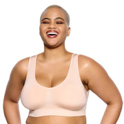 Body Smooth Seamless Wireless Bralette - Cameo Rose