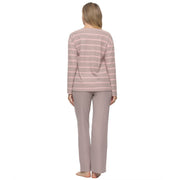 Jolie Waffle Knit Lounge Pant - Purple Dove