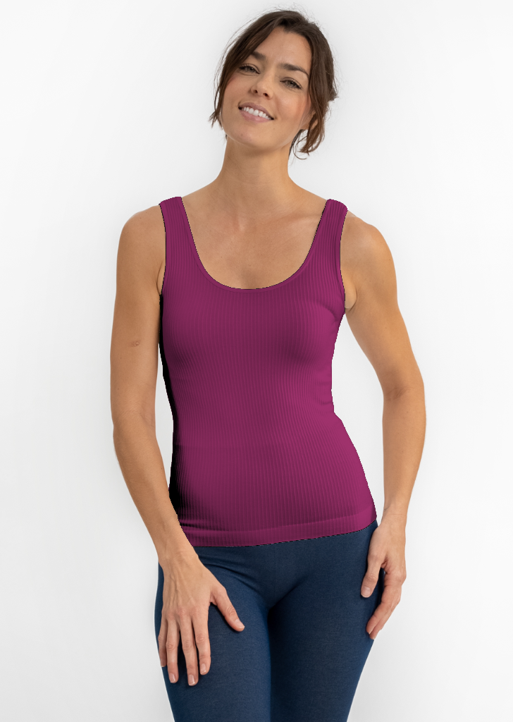 Ribbed Reversible Tank- Regular