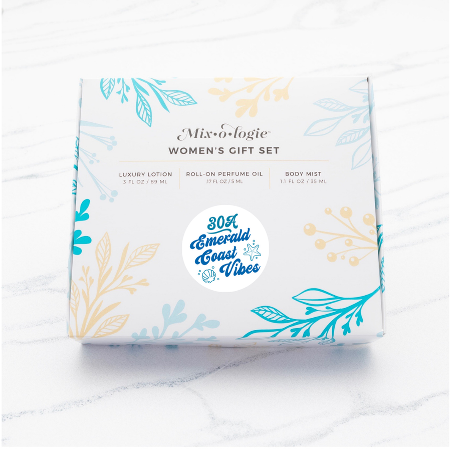 Women's Gift Set Trio Box: Free (ocean mist)