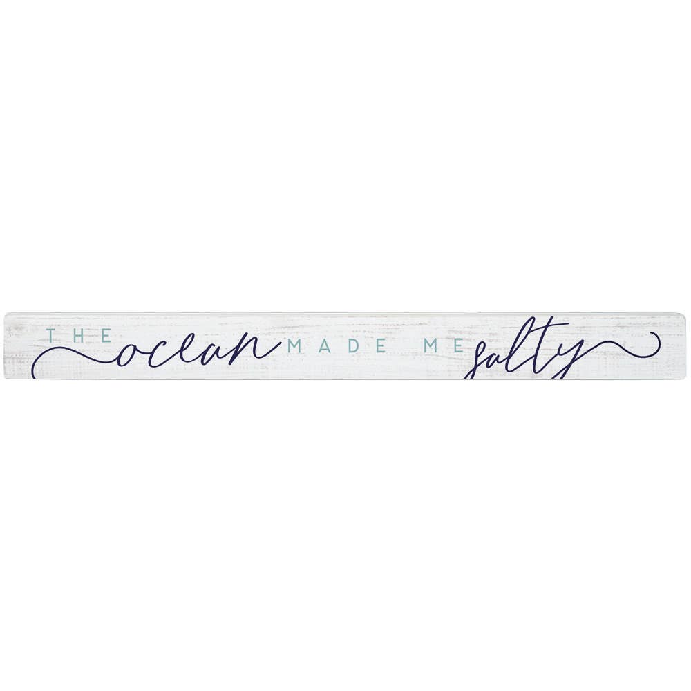 Ocean Made Me Salty - Talking Sticks – Poppy and Polka Dot Boutique